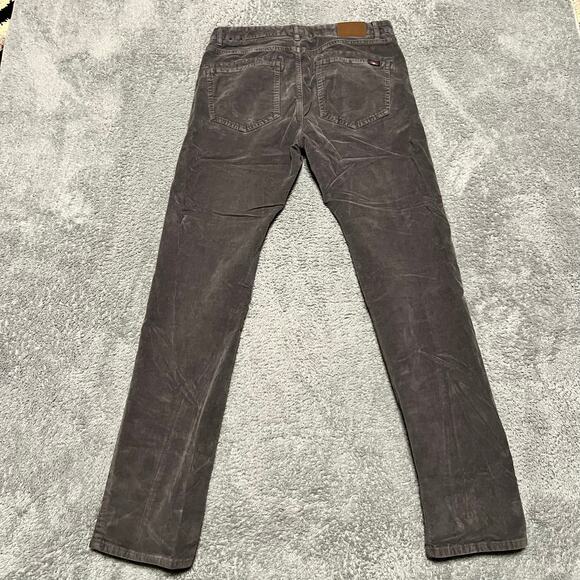 Faherty Pants Mens 29 Gray Corduroy Cord Organic Cotton Blend (31x31) - Picture 3 of 12